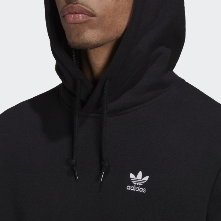 Sudadera Con Capucha Adidas Adicolor Essentials Trefoil Negro
