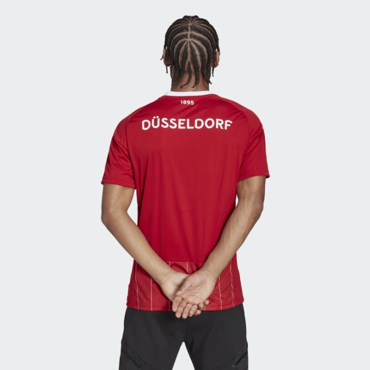 Camiseta Adidas Fortuna Düsseldorf 22/23 Primera Equipación Roja