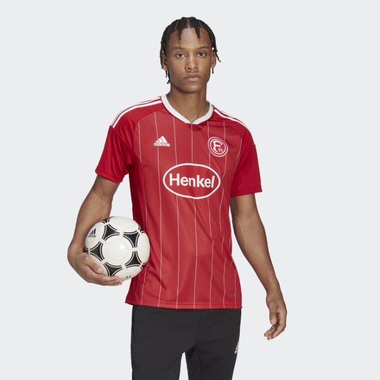 Camiseta Adidas Fortuna Düsseldorf 22/23 Primera Equipación Roja