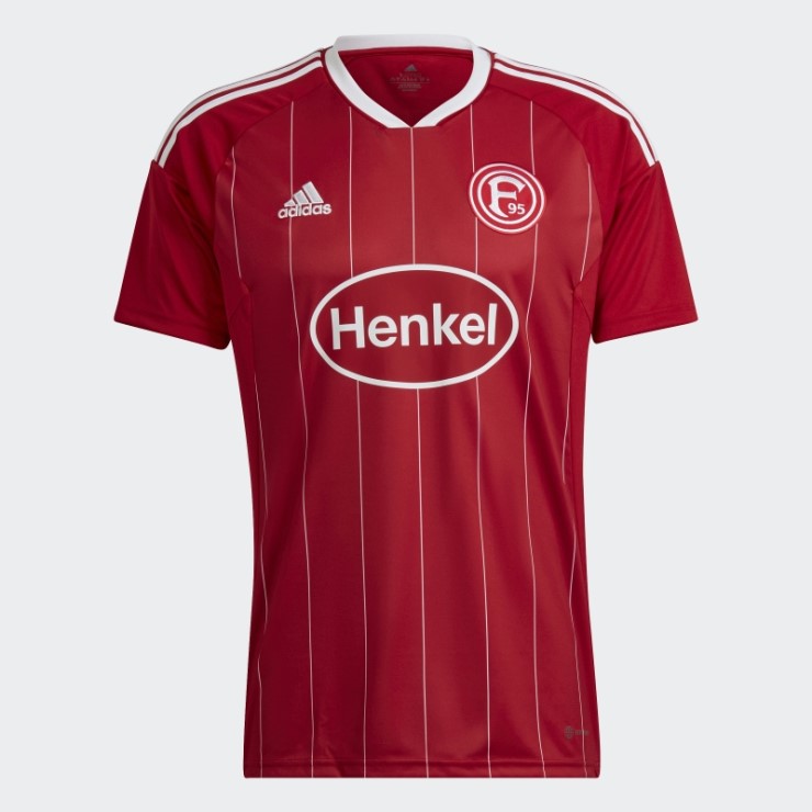 Camiseta Adidas Fortuna Düsseldorf 22/23 Primera Equipación Roja