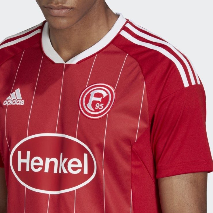 Camiseta Adidas Fortuna Düsseldorf 22/23 Primera Equipación Roja