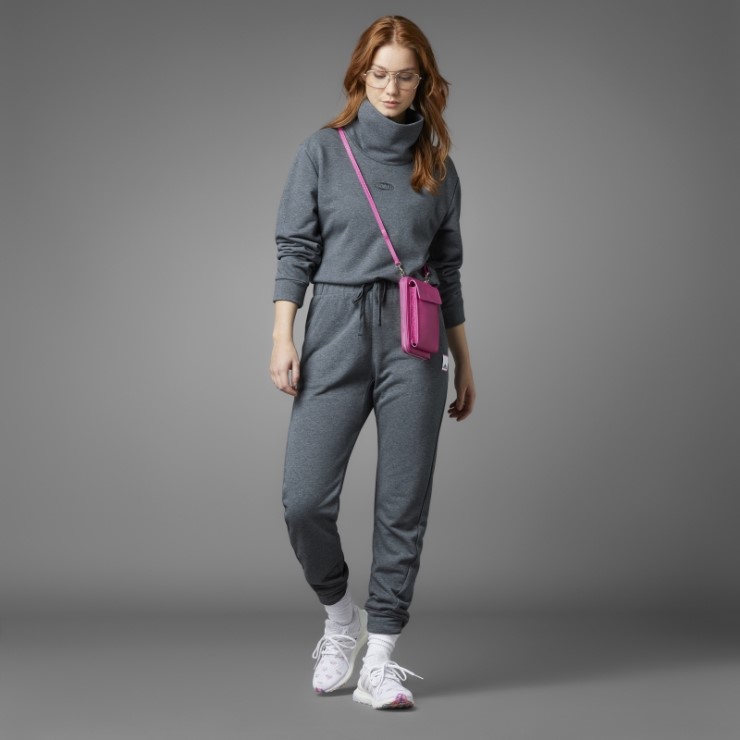 Sudadera San Valentin Gris Oscuro Jaspeado Adidas