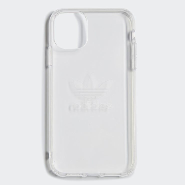 Adidas Plateada O Funda Protectora Transparente Con Logo Grande Para Iphone 11