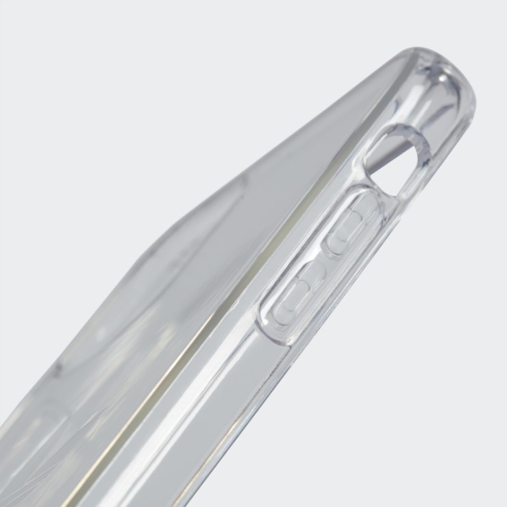 Adidas Plateada O Funda Protectora Transparente Con Logo Grande Para Iphone 11