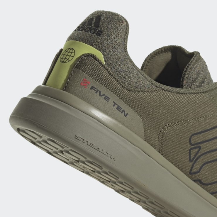 Zapatillas Adidas Olive Five Ten Sleuth Dlx Canvas Para Bicicleta De Montaña