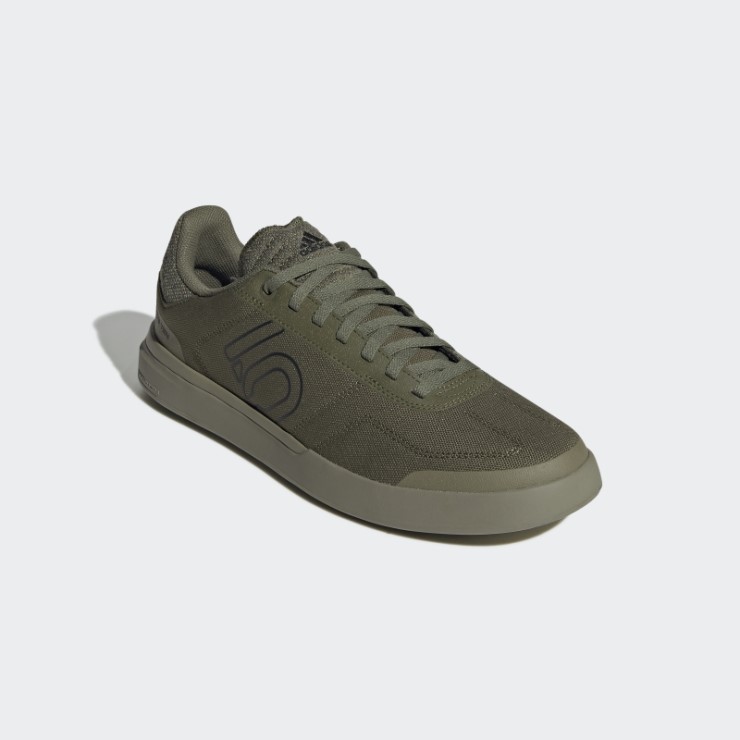 Zapatillas Adidas Olive Five Ten Sleuth Dlx Canvas Para Bicicleta De Montaña
