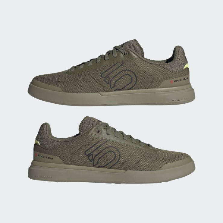Zapatillas Adidas Olive Five Ten Sleuth Dlx Canvas Para Bicicleta De Montaña