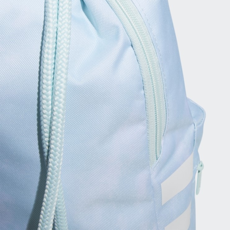 Mochila Clásica 3 Bandas Azul Claro Adidas