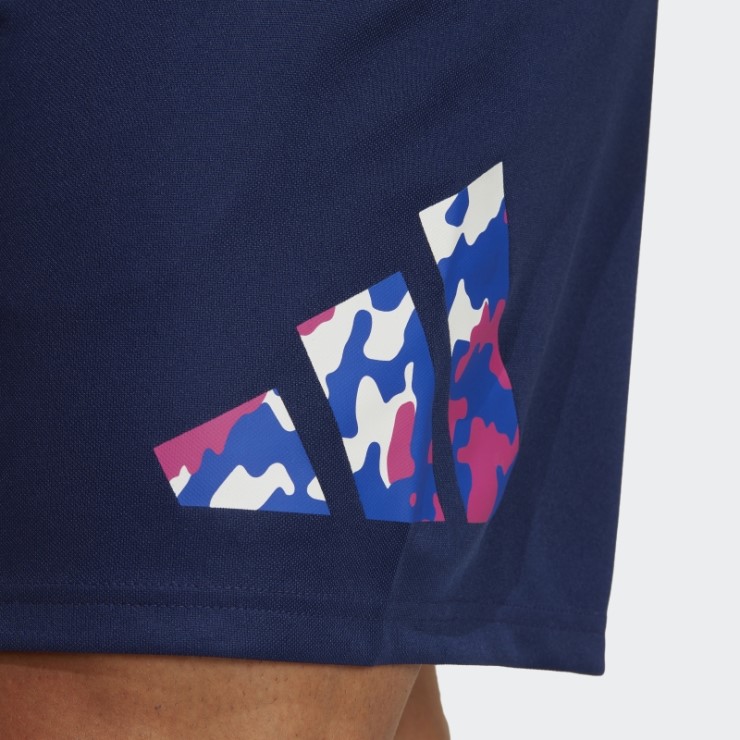 Shorts De Entrenamiento De Temporada Azul Oscuro Train Essentials Adidas