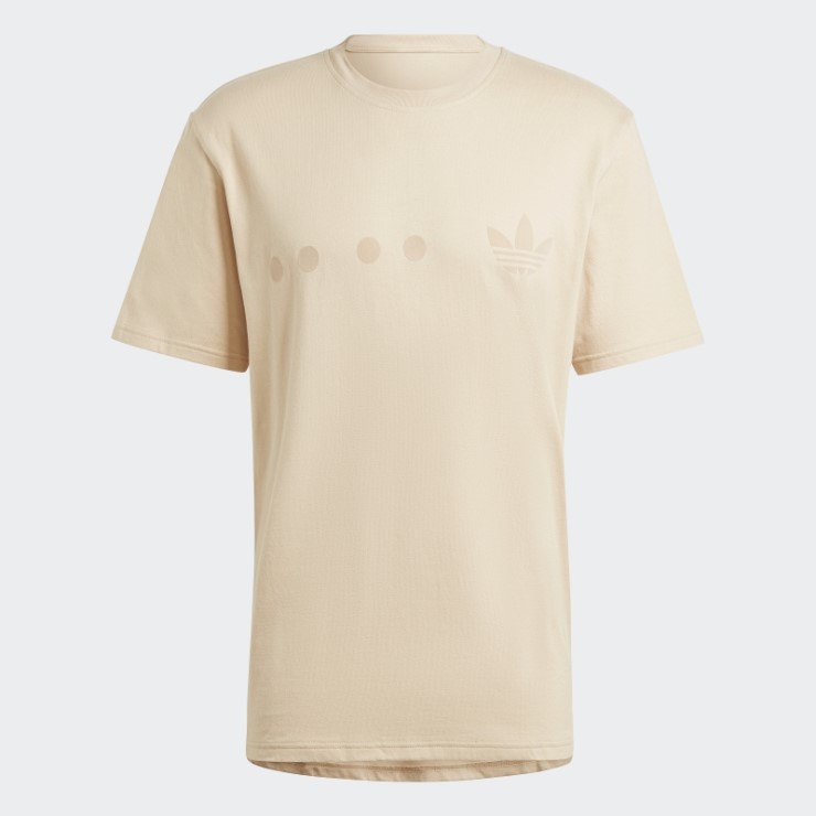 Camiseta Gráfica Adidas Rifta City Boy Beige Caliente