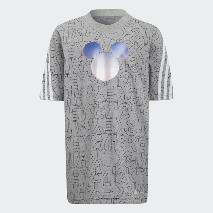 Conjunto De Verano Adidas Disney Mickey Mouse Gris Medio