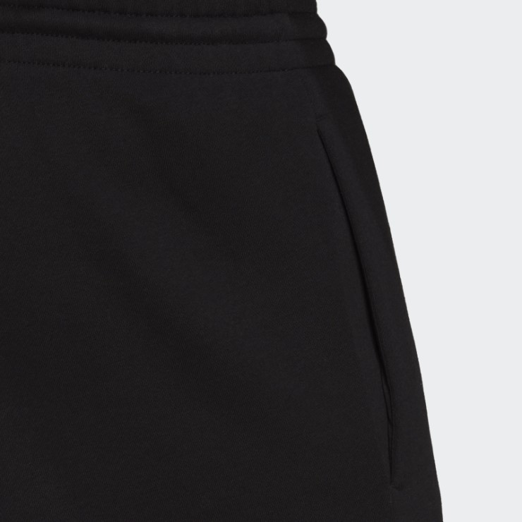 Pantalones De Chándal De Pernera Recta De Felpa De Algodón Essentials FeelVivid De Adidas Negros