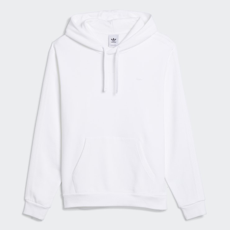 Adidas Sudadera Con Capucha Blanca De Peso Pesado Shmoofoil (género Neutral)