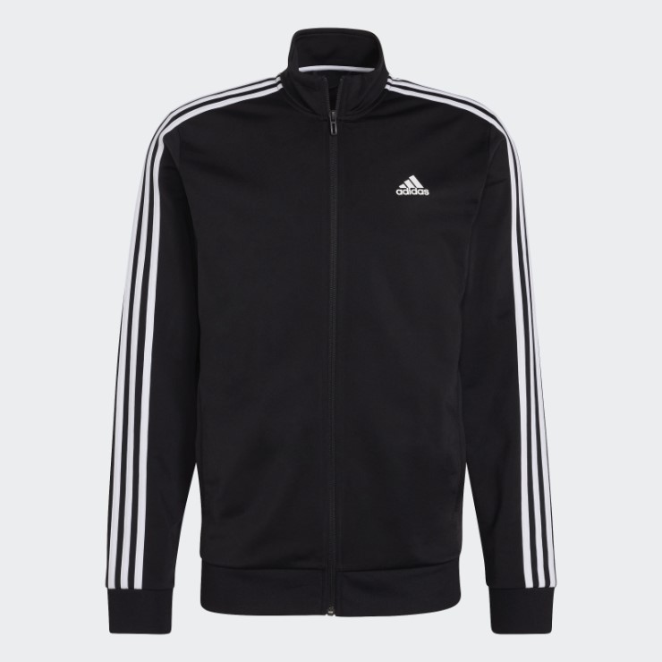 Camiseta Adidas Essentials Warm-up 3 Rayas Negro