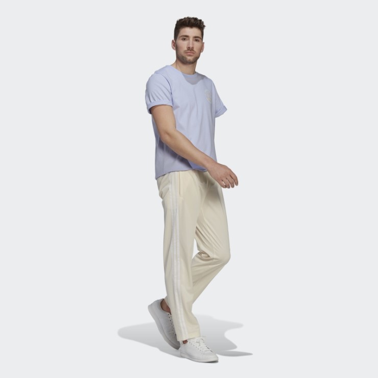 Pantalón De Chándal De Pernera Recta Adidas Blanco