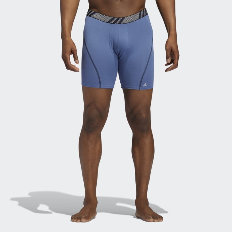 Calzoncillos Bóxer De Malla De Rendimiento Azul Marino 3 Pares Adidas