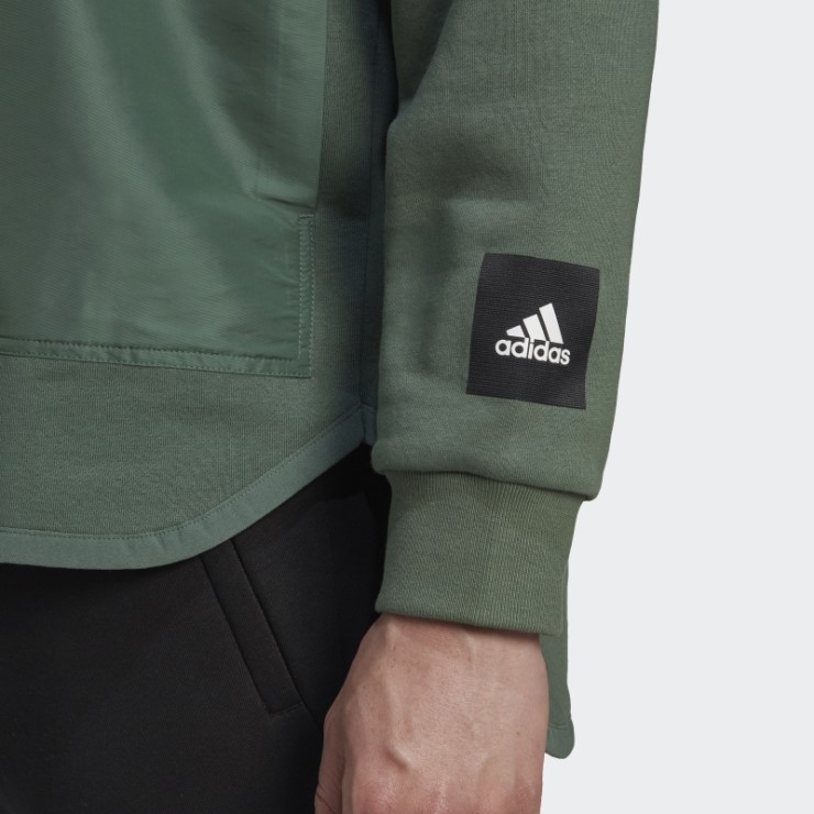 Sudadera De Tejido Polar Adidas Verde óxido