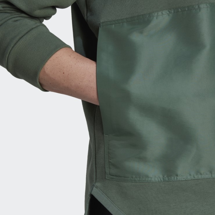 Sudadera De Tejido Polar Adidas Verde óxido