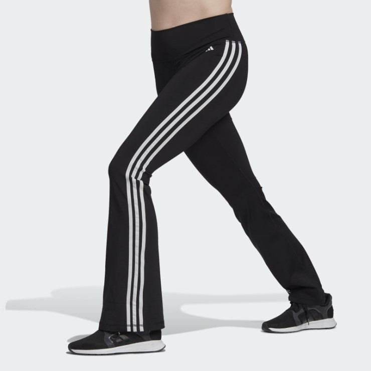 Leggings Adidas Training Essentials Acampanados Negros