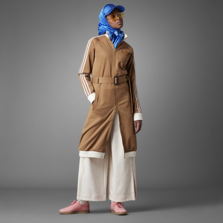 Marrón Desierto Adidas Adicolor 70s Track Top Coat