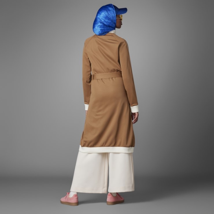 Marrón Desierto Adidas Adicolor 70s Track Top Coat