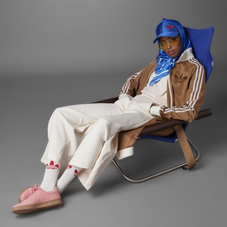 Marrón Desierto Adidas Adicolor 70s Track Top Coat