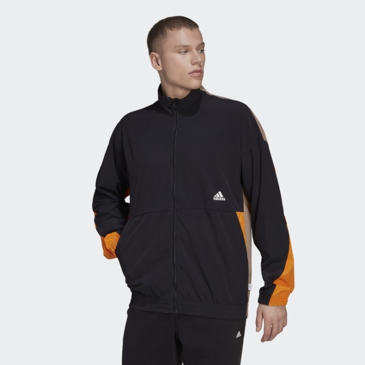 Sudadera Trvl Ventilacion Adidas Negra