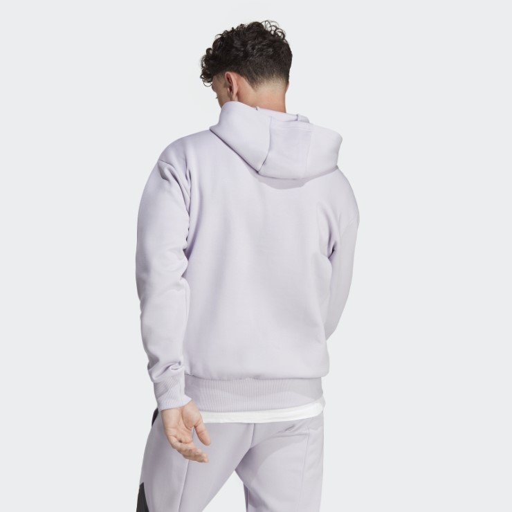Adidas Silver Amanecer Iconos Del Futuro Insignia De Sudadera Con Capucha Deportiva