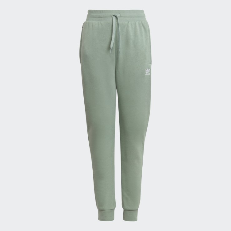Pantalon Adicolor Plata Verde Adidas