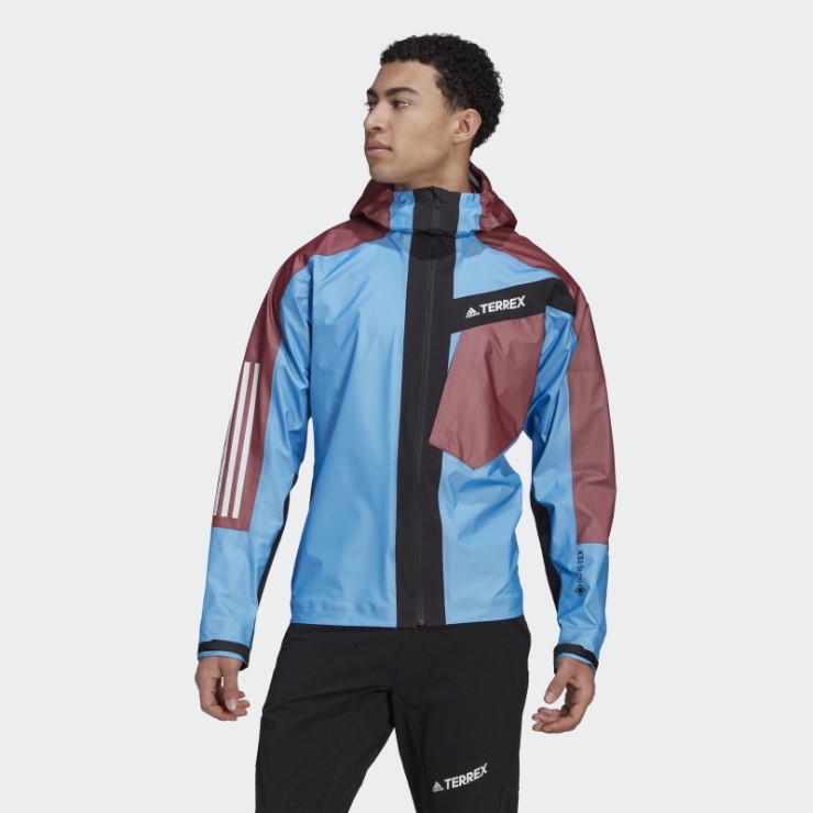 Chaqueta Adidas Shock Blue Techrock Light Gore-tex