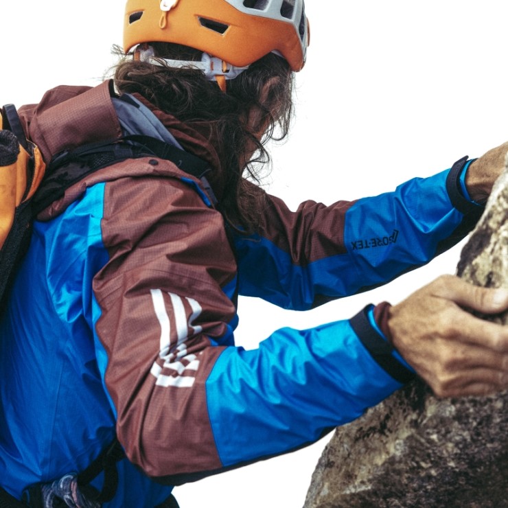 Chaqueta Adidas Shock Blue Techrock Light Gore-tex