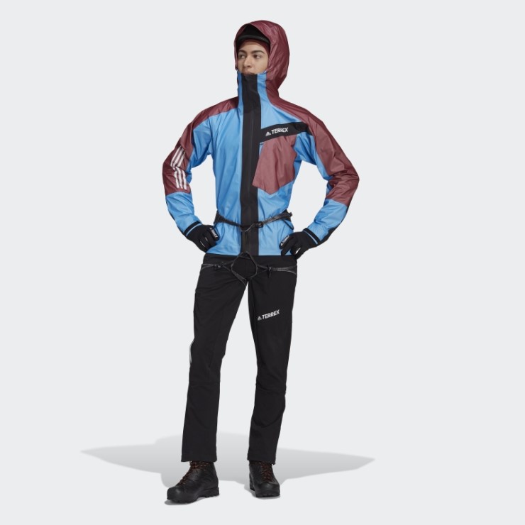 Chaqueta Adidas Shock Blue Techrock Light Gore-tex