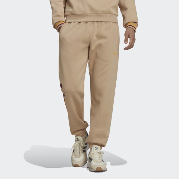 Pantalones De Chándal Adidas Beige