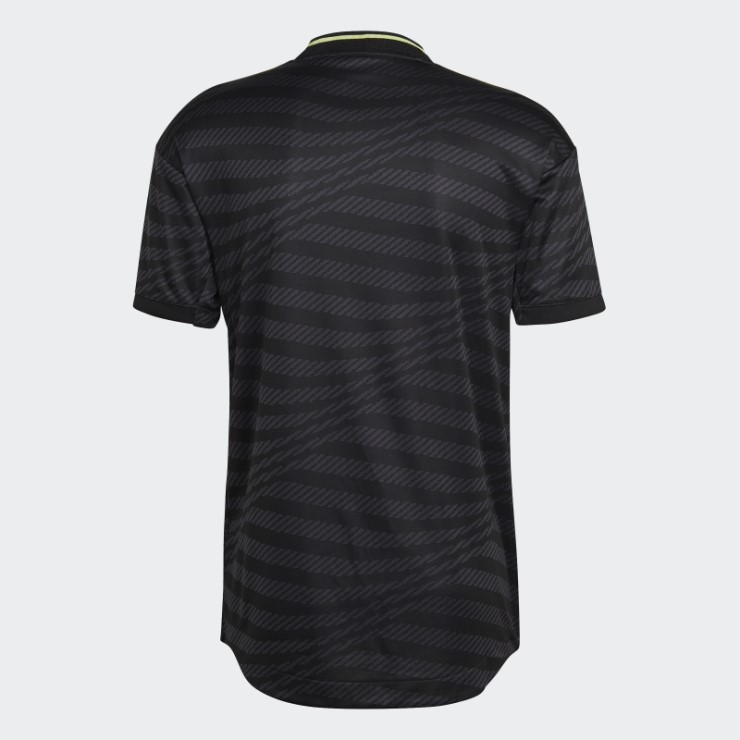 Camiseta Real Madrid 22/23 Tercera Equipación Autentico Negro Adidas