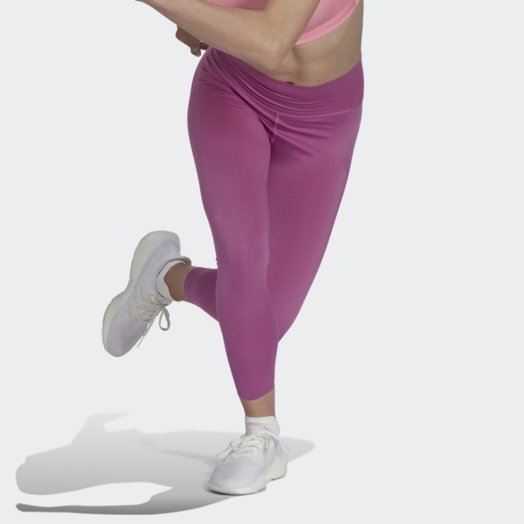 Leggings Lila Optime Training Luxe 7/8 De Adidas