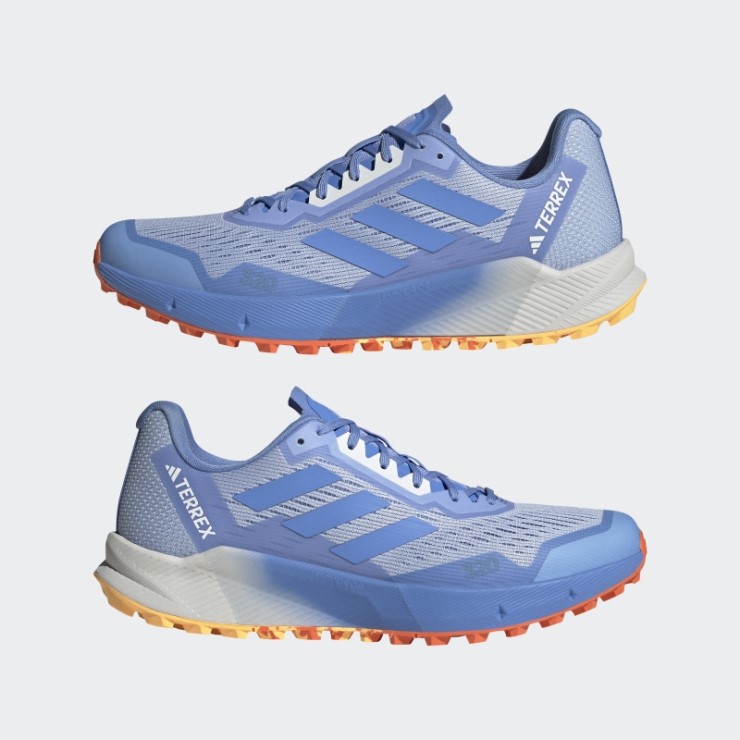Adidas Terrex Agravic Flow 2.0 Zapatillas De Trail Running Azul Amanecer