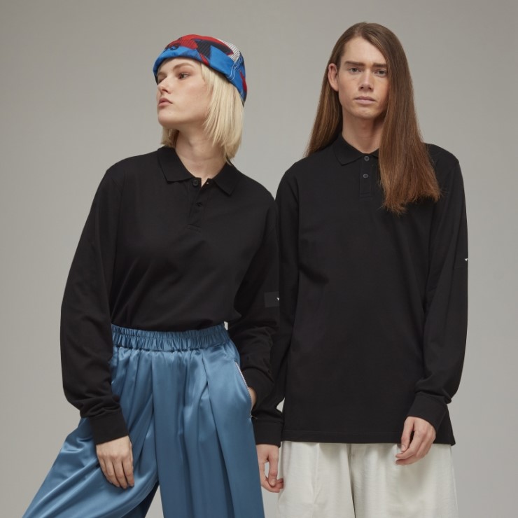 Adidas Y-3 Polo De Manga Larga