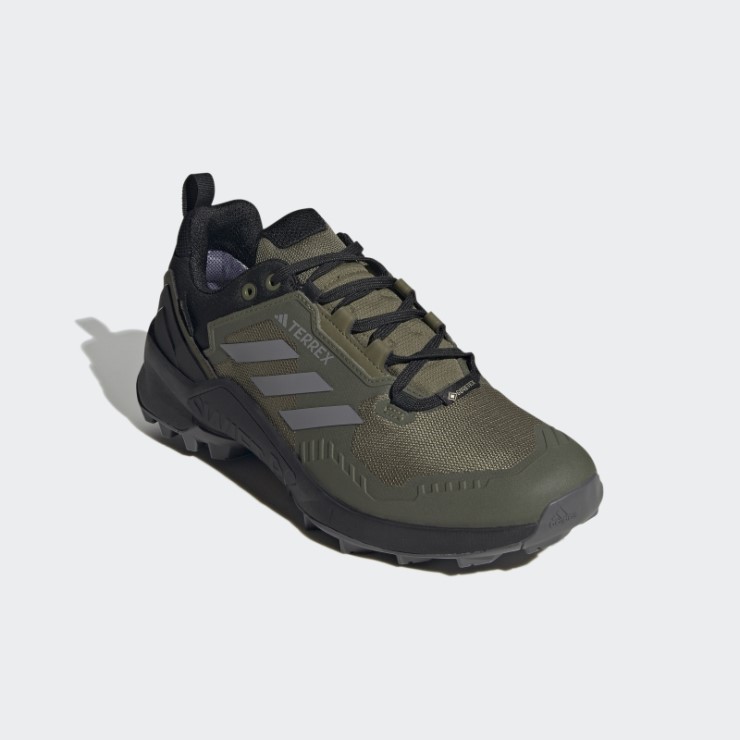 Zapatillas Adidas Terrex Swift R3 Gore-tex Verde Oliva