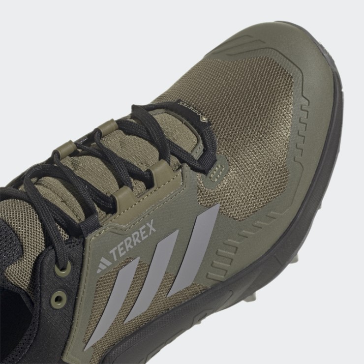 Zapatillas Adidas Terrex Swift R3 Gore-tex Verde Oliva