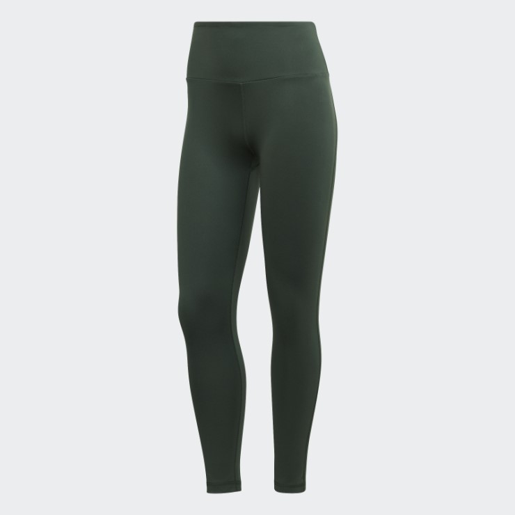 Leggings De Talle Alto Verde óxido Yoga Essentials Adidas