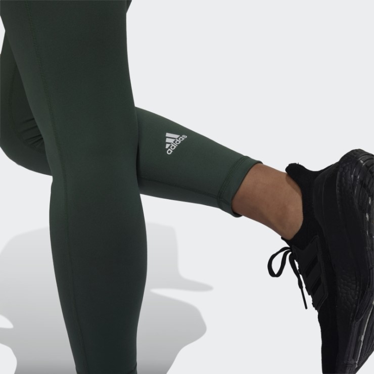 Leggings De Talle Alto Verde óxido Yoga Essentials Adidas