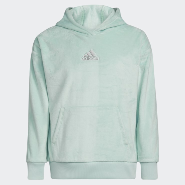 Sudadera Con Capucha De Forro Polar Acogedor Adidas Ice Mint
