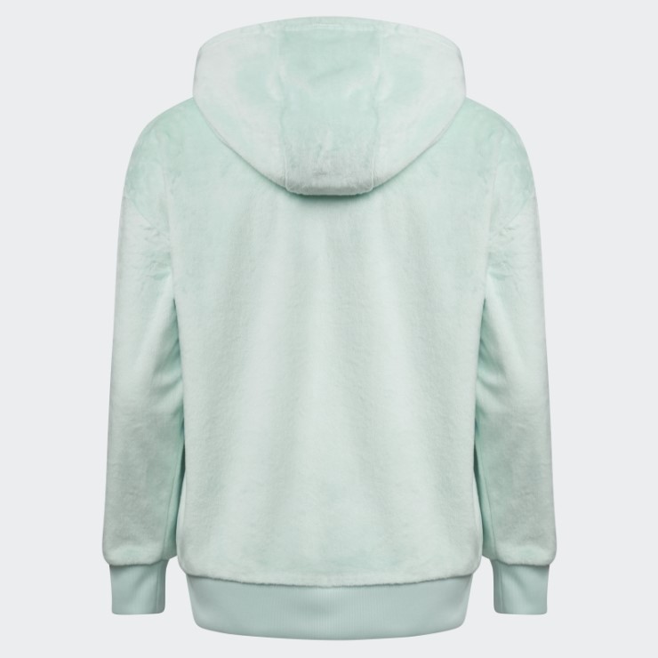 Sudadera Con Capucha De Forro Polar Acogedor Adidas Ice Mint