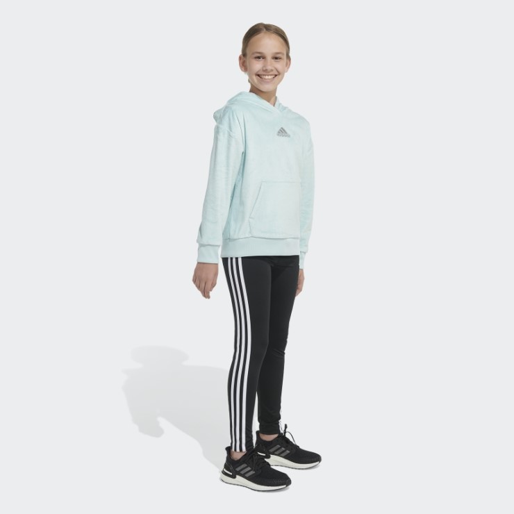 Sudadera Con Capucha De Forro Polar Acogedor Adidas Ice Mint