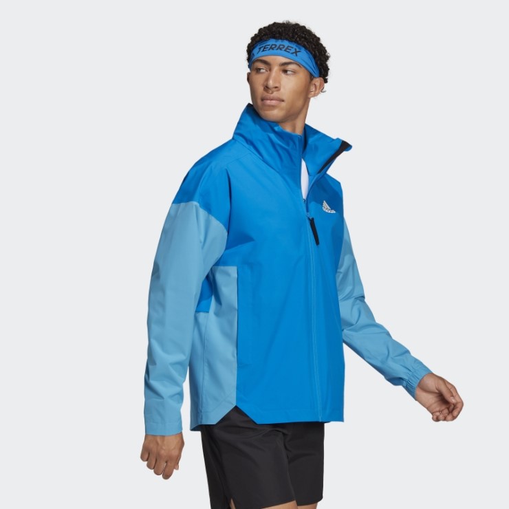 Chaqueta Shock Blue Traveer Rain.rdy (género Neutral) Adidas