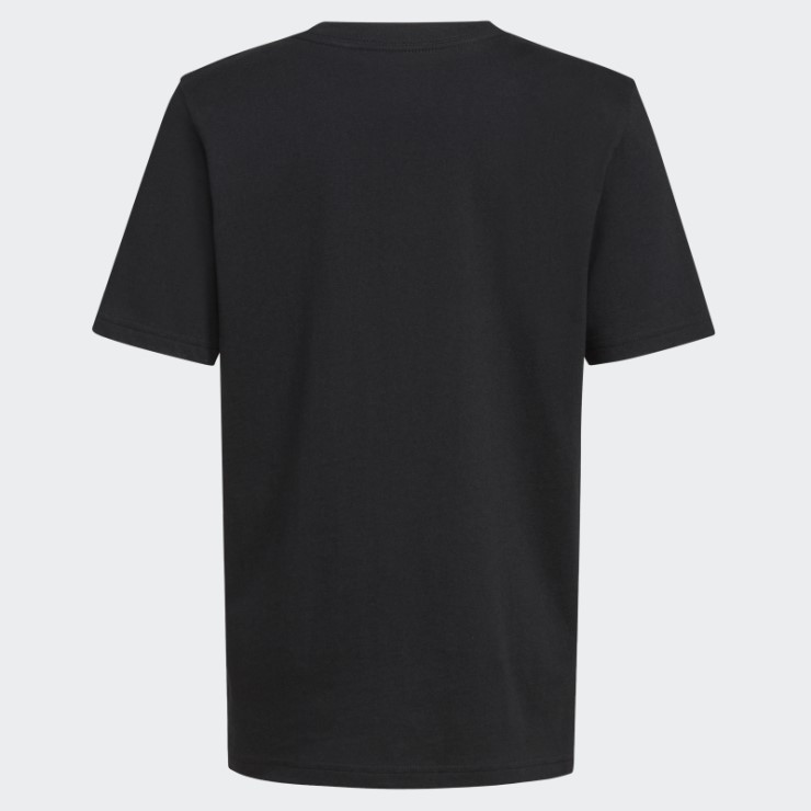 Camiseta Negra Con Logo De Camuflaje Adidas Ss