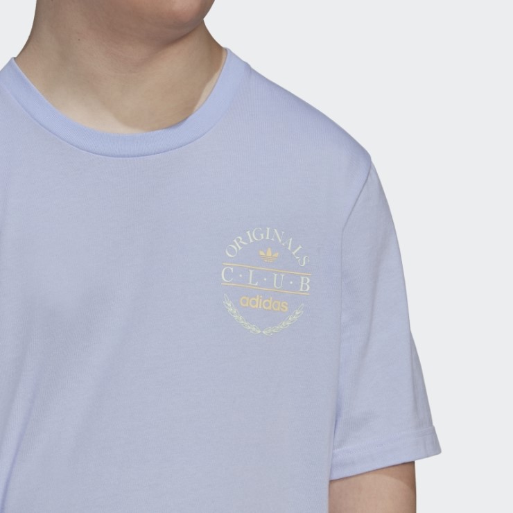 Camiseta Logo Club Tono Violeta Adidas