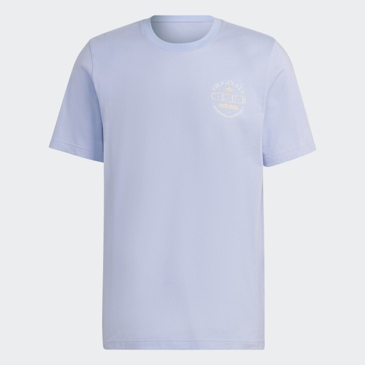 Camiseta Adidas Club Logo Tono Violeta