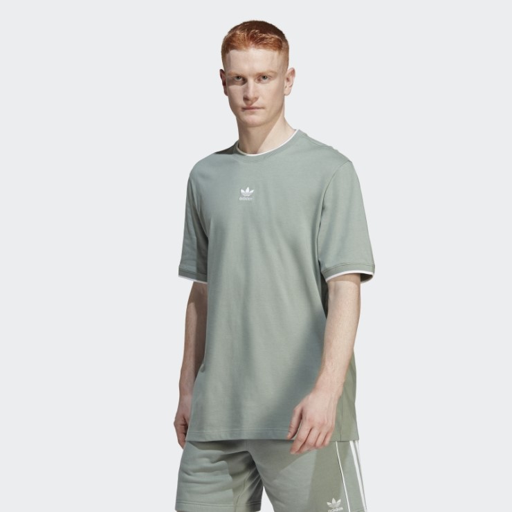 Camiseta Adidas Rekive Caliente Plata Verde