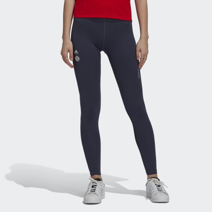 Adidas Fc Bayern Leggins Azul Marino